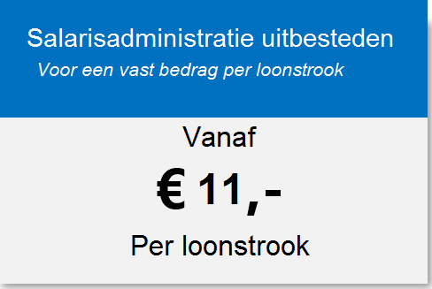 Prijs per loonstrook | Comak Administratiekantoor Haarlem